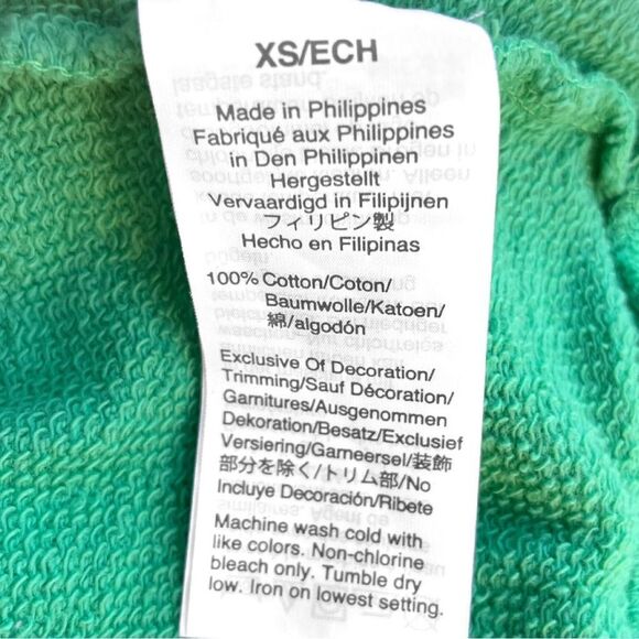 J. Crew Green "Vacation!" Crewneck Sweater - Picture 6 of 6